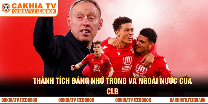 Thành tích đáng nhớ trong và ngoài nước của CLB 